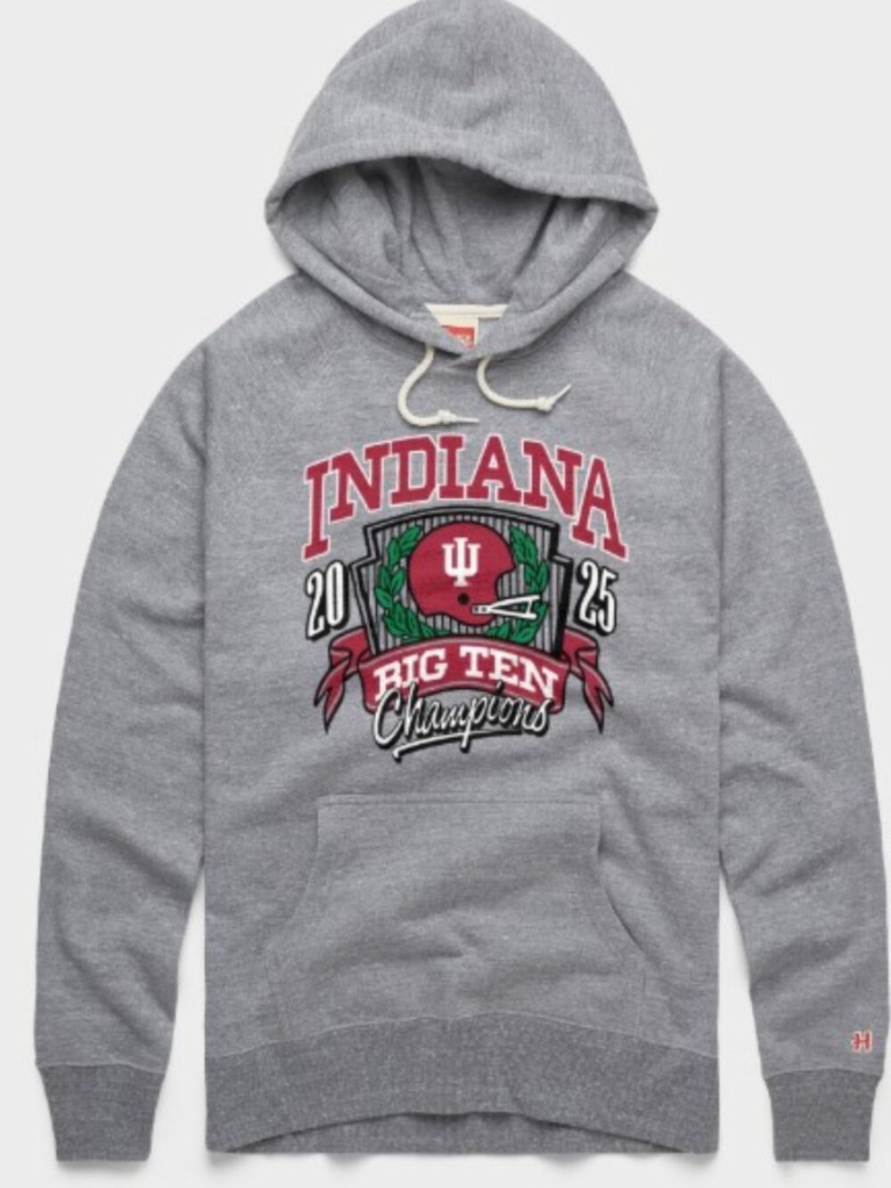 Homage- Indiana Hoosiers 2025 Big Ten Champions Hoodie